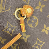 【6fa1067】ルイヴィトン トートバッグ モノグラム ネヴァーフルMM M40156 ブラウン【中古】レディース