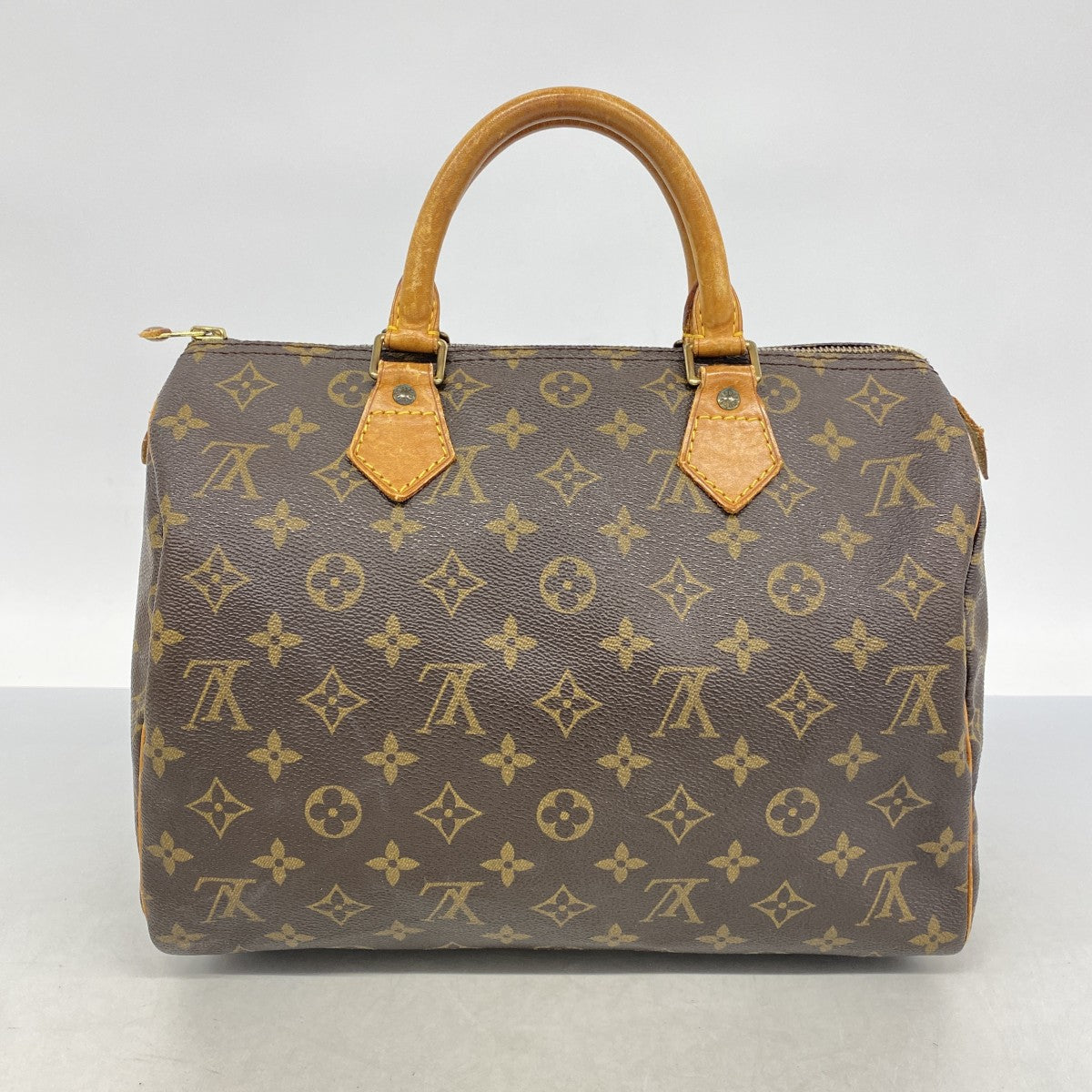 【6fa1069】ルイヴィトン ハンドバッグ モノグラム スピーディ30 M41108 ブラウン【中古】レディース