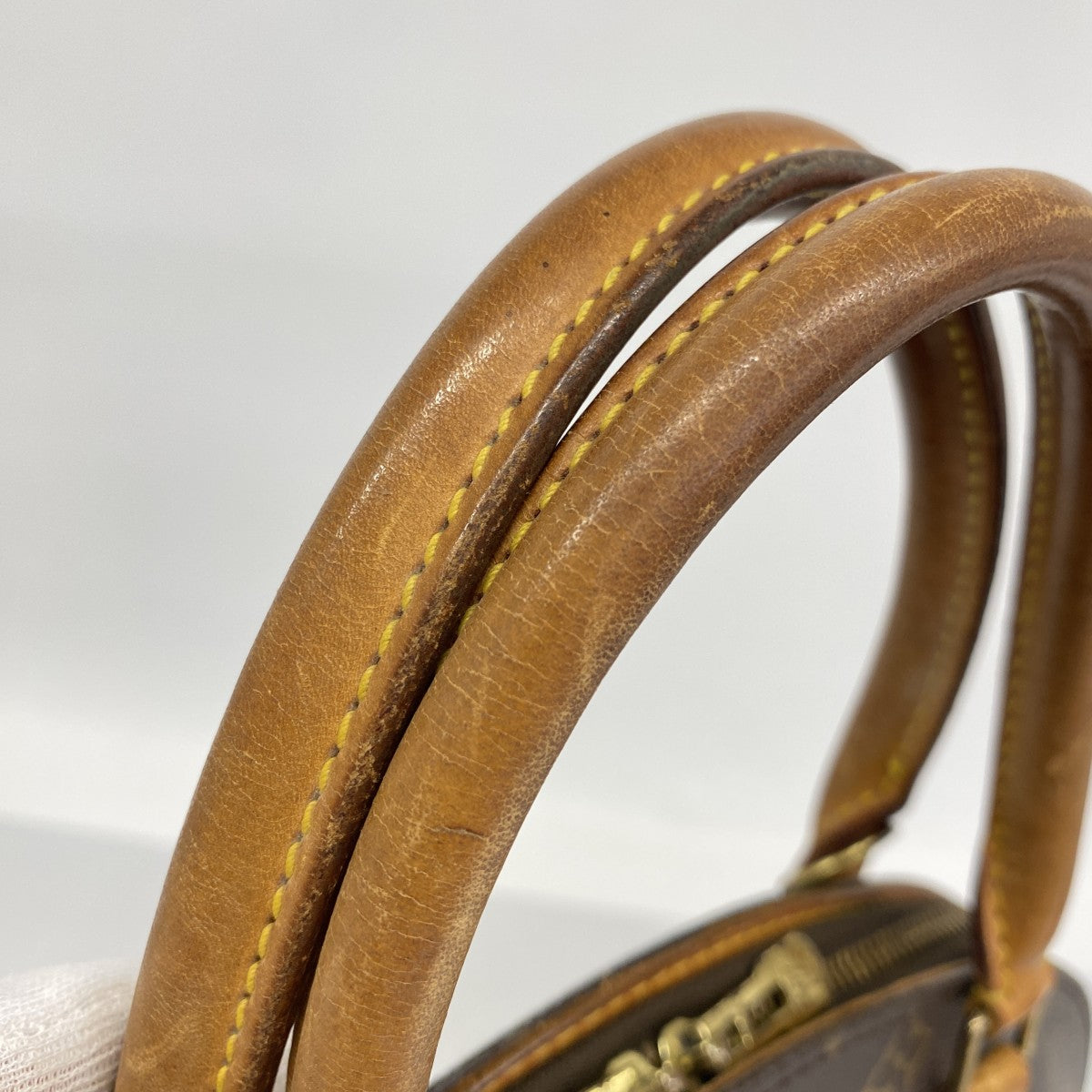 【6fa1078】ルイヴィトン ハンドバッグ モノグラム エリプスMM M51126 ブラウン【中古】レディース