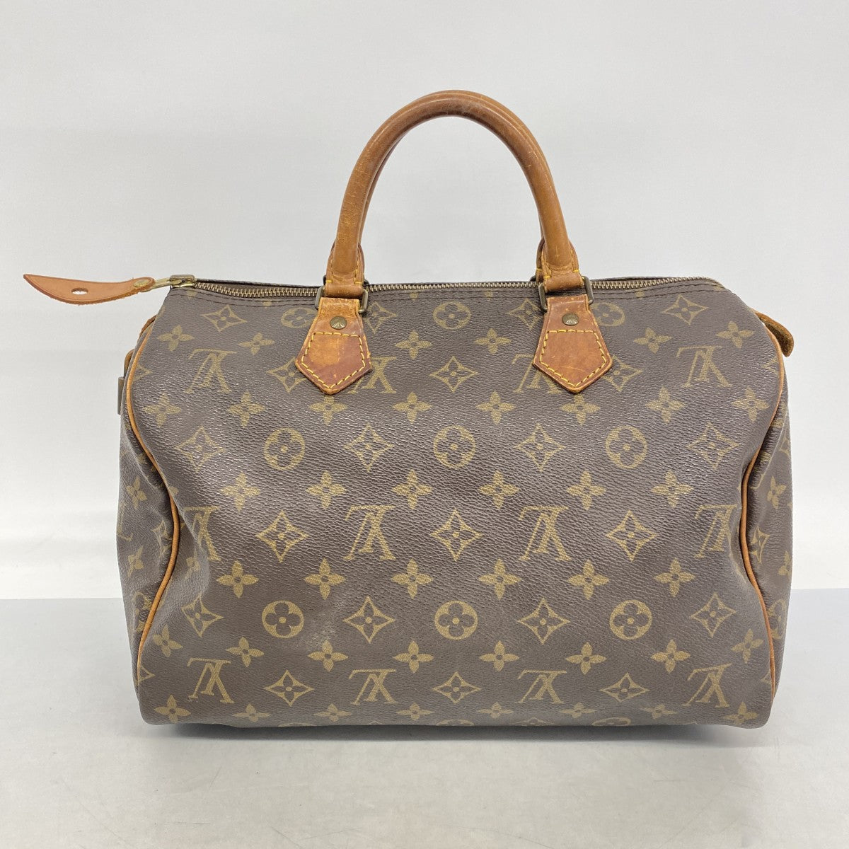 【6fa1079】ルイヴィトン ハンドバッグ モノグラム スピーディ30 M41108 ブラウン【中古】レディース