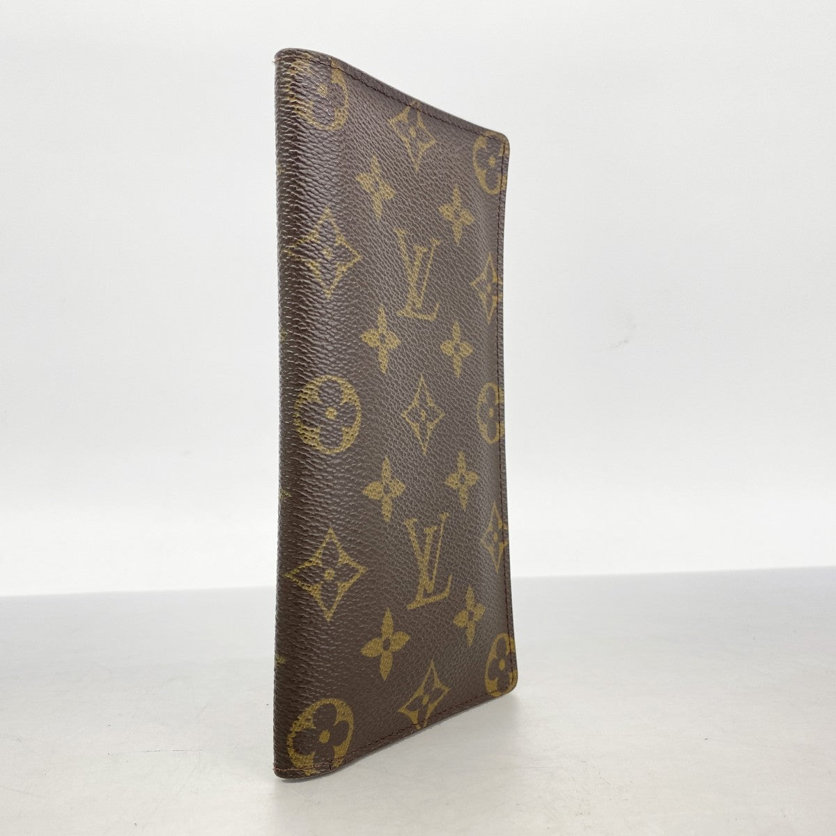 【6fa1086】ルイヴィトン 長札入れ モノグラム ポルトバルールカルトクレディ M61823 ブラウン【中古】メンズ