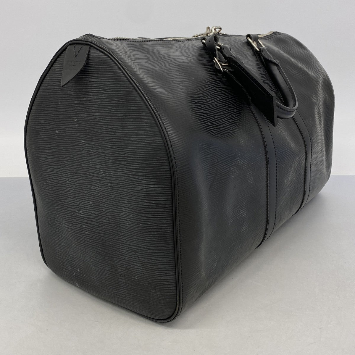 【6fa1089】ルイヴィトン ボストンバッグ エピ キーポル45 M59152 ノワール【中古】メンズ レディース ユニセックス