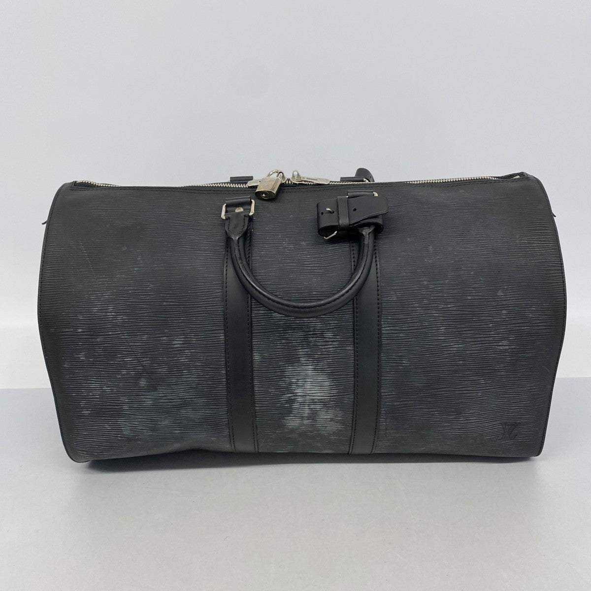 【6fa1089】ルイヴィトン ボストンバッグ エピ キーポル45 M59152 ノワール【中古】メンズ レディース ユニセックス