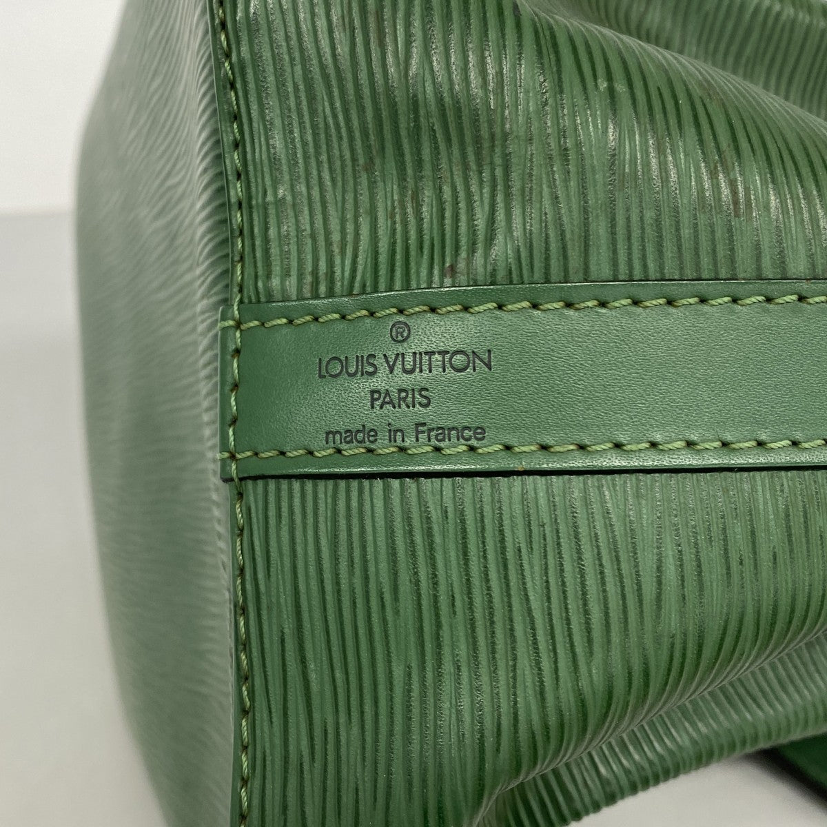 【6fa1091】ルイヴィトン ショルダーバッグ エピ プチノエ M44104 ポルネオグリーン【中古】レディース