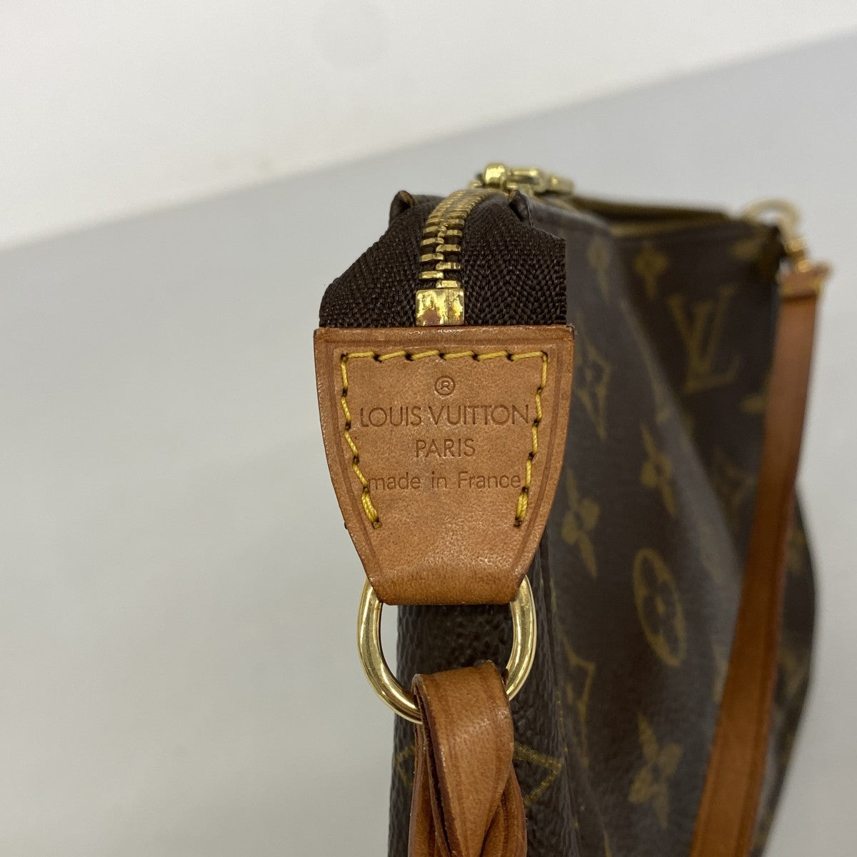 【6fa1093】ルイヴィトン ポーチ モノグラム ポシェットアクセソワール M51980 ブラウン【中古】レディース