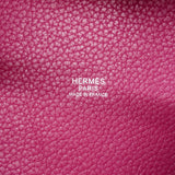 【6fa1095】エルメス ハンドバッグ ピコタンロックPM トリヨンクレマンス トスカ シルバー金具 □O刻印【中古】レディース