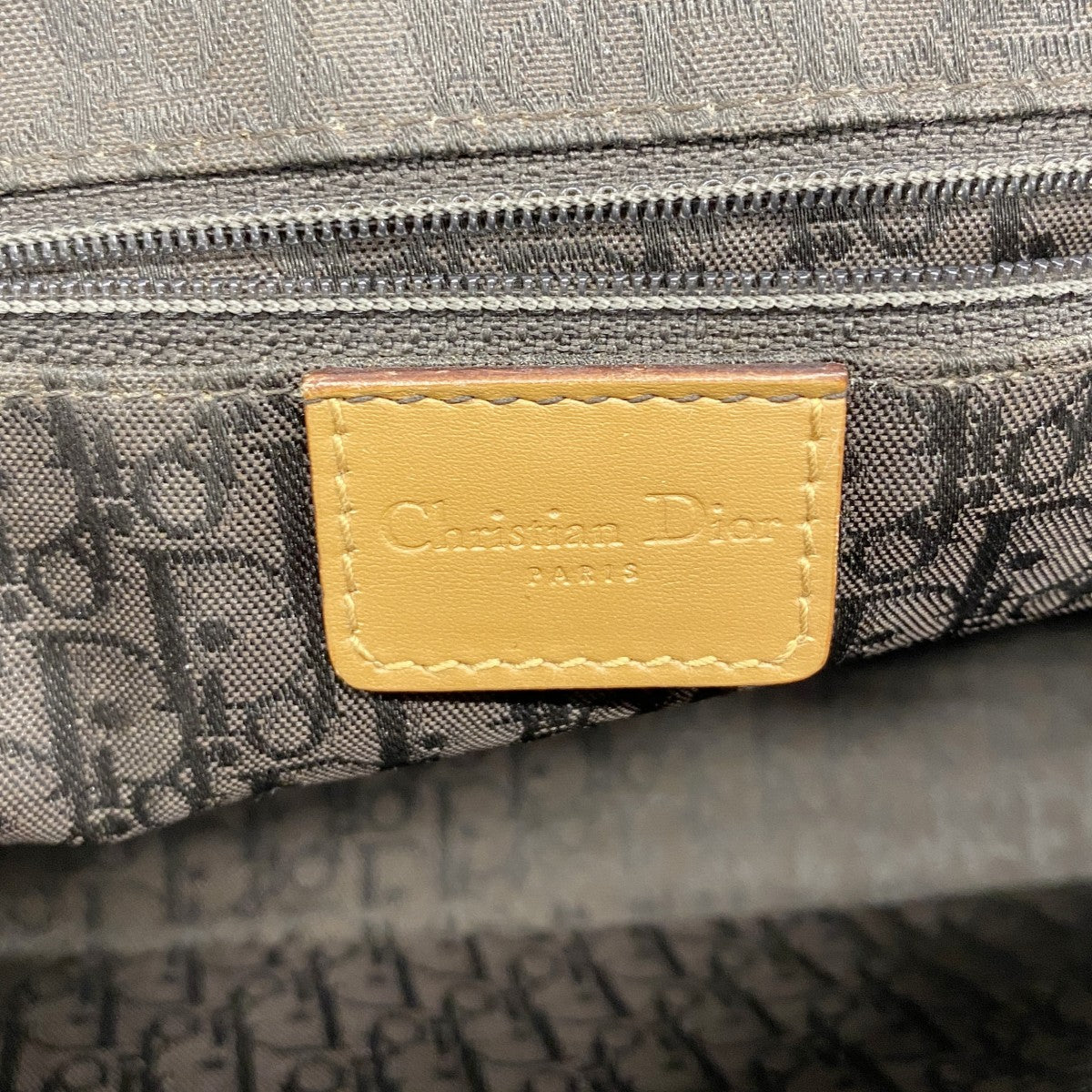 【6fa1101】クリスチャンディオール ハンドバッグ ストリートシック レザー ブラウン ゴールド金具【中古】レディース