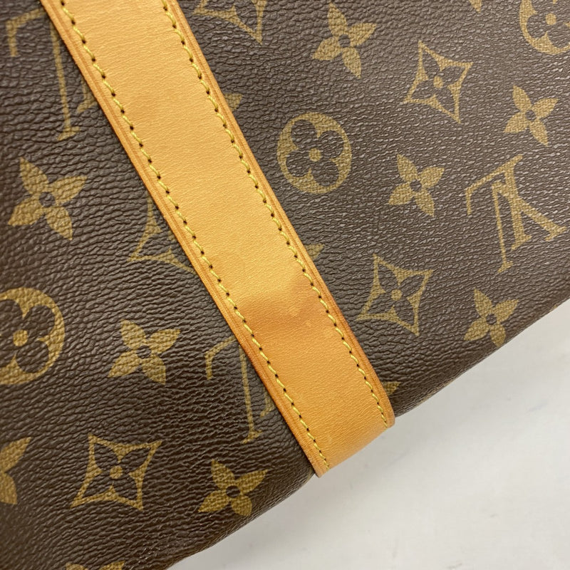 【6fa1102】ルイヴィトン ボストンバッグ モノグラム キーポルバンドリエール55 M41414 ブラウン【中古】メンズ レディース ユニセックス