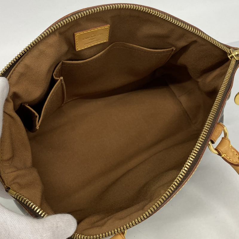 【6fa1103】ルイヴィトン ハンドバッグ モノグラム ティヴォリPM M40143 ブラウン【中古】レディース