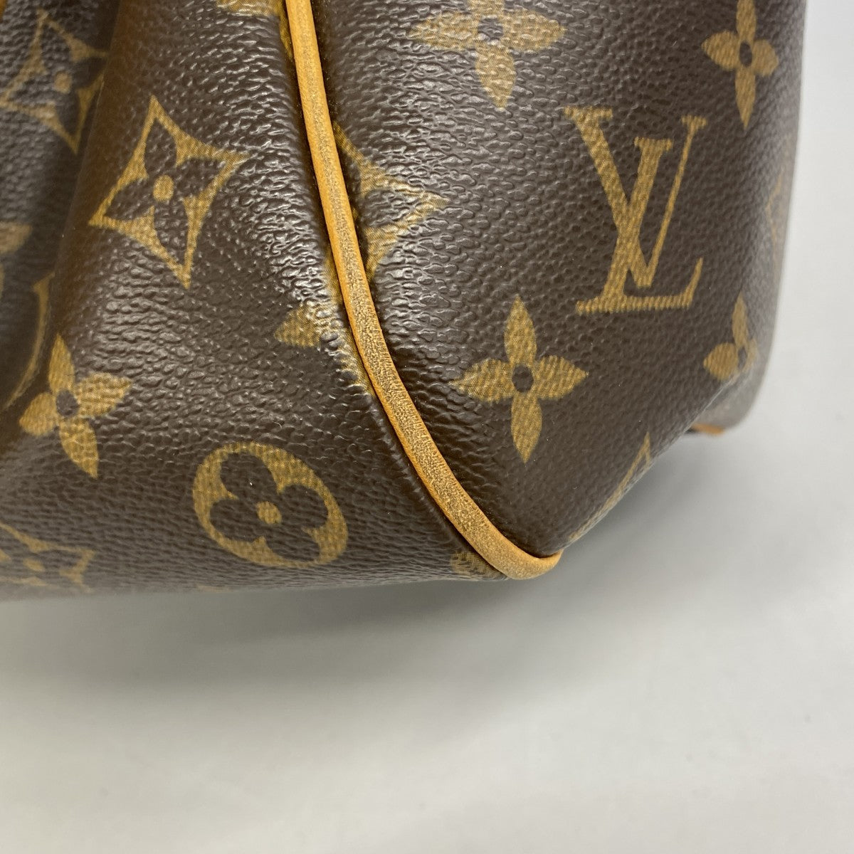 【6fa1103】ルイヴィトン ハンドバッグ モノグラム ティヴォリPM M40143 ブラウン【中古】レディース