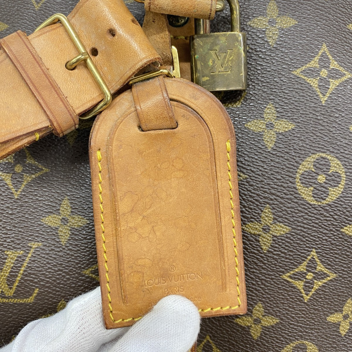 【6fa1111】ルイヴィトン ボストンバッグ モノグラム キーポル45 M41428 ブラウン【中古】メンズ レディース ユニセックス