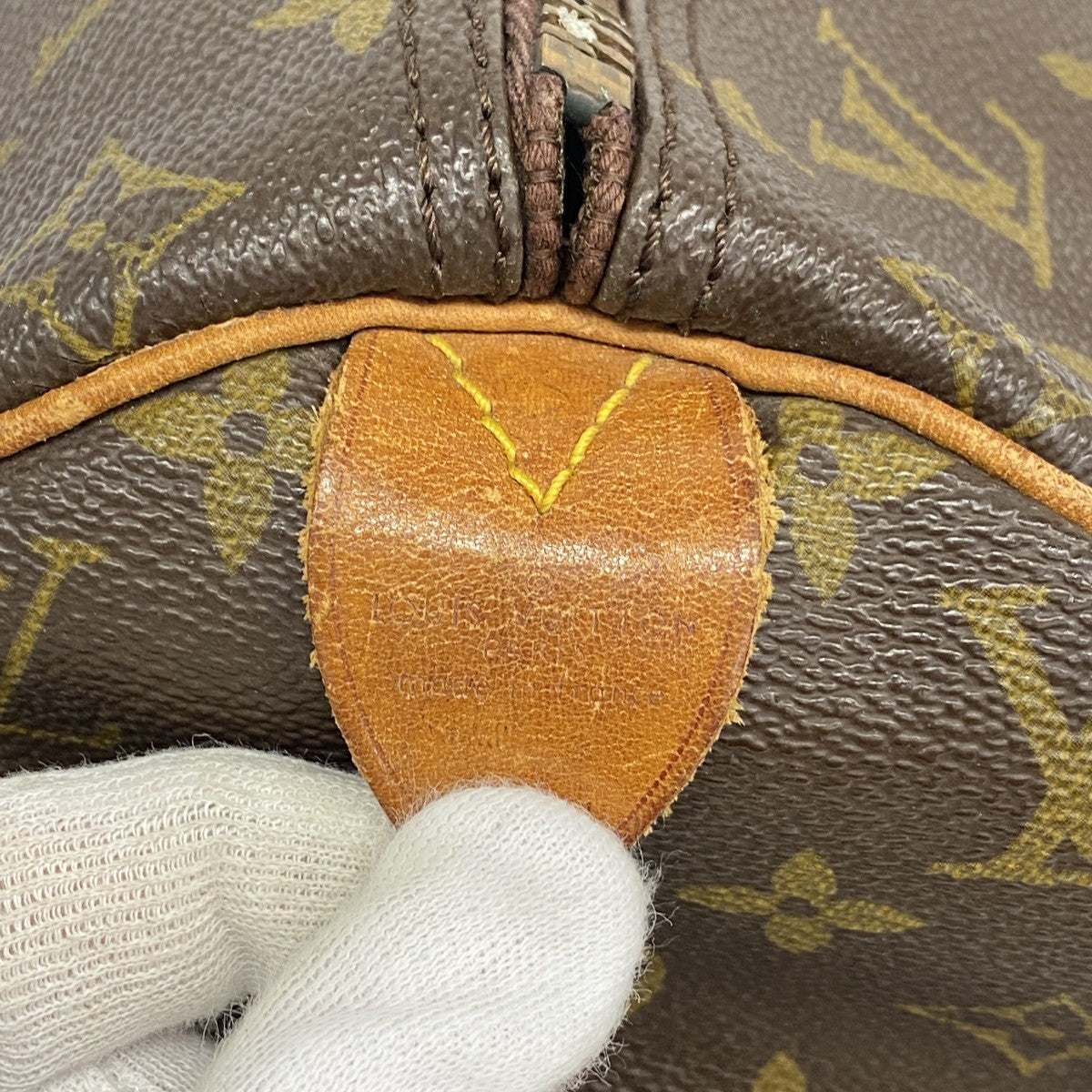 【6fa1112】ルイヴィトン ハンドバッグ モノグラム スピーディ40 M41106 ブラウン【中古】レディース