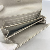 【6fa1114】ルイヴィトン 長財布 モノグラム・ミニラン ポルトフォイユサラ M95665 プラティーヌ【中古】レディース
