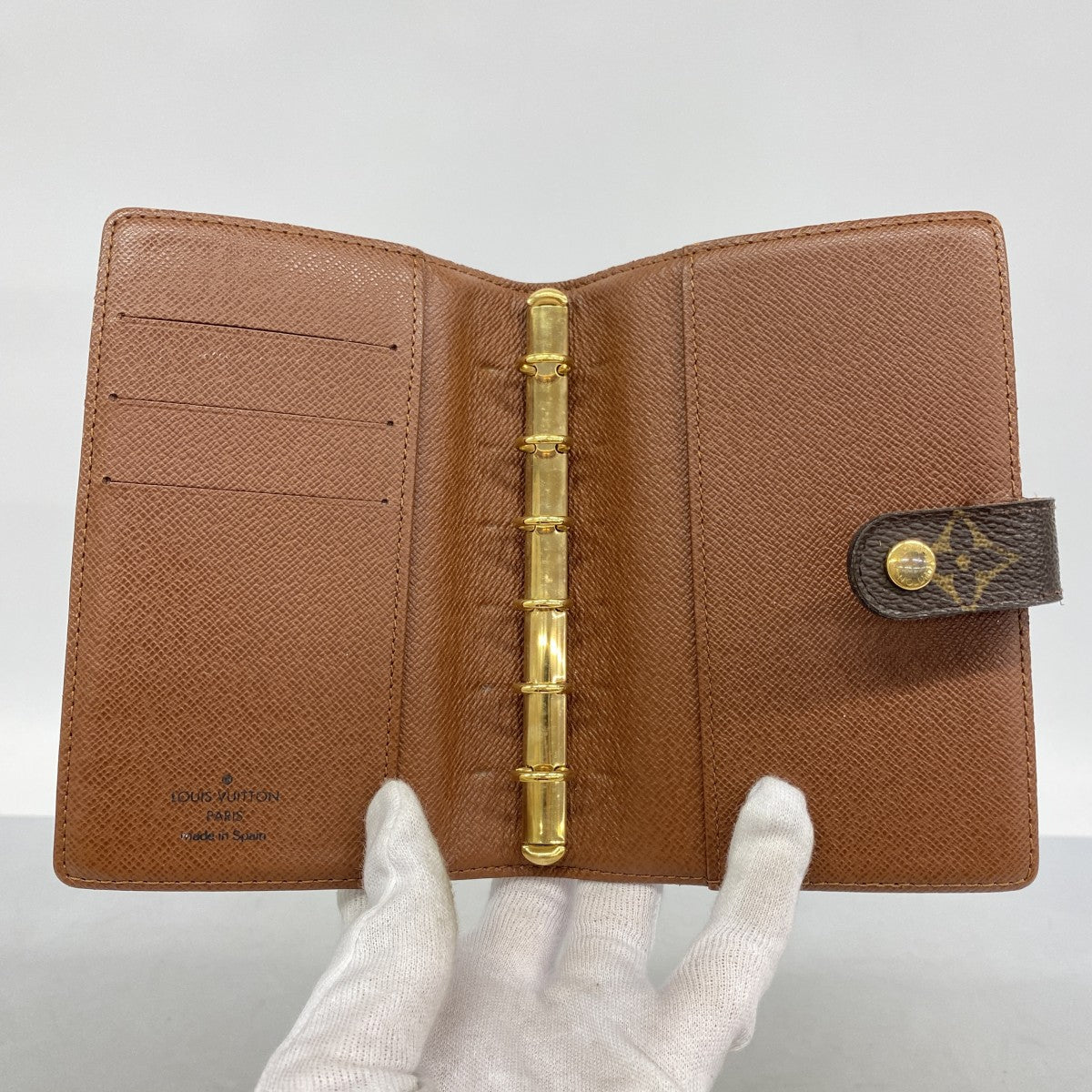【6fa1116】ルイヴィトン 手帳カバー モノグラム アジェンダPM R20005 ブラウン【中古】メンズ レディース ユニセックス
