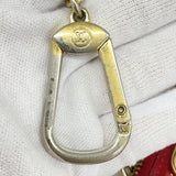 【6fa1132】ルイヴィトン コインケース ヴェルニ ポシェットクレNM M91737 ルージュグルナディーヌ【中古】レディース