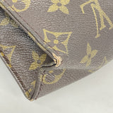 【6fa1138】ルイヴィトン ポーチ モノグラム ポシェットトワレット26 M47542 ブラウン【中古】レディース