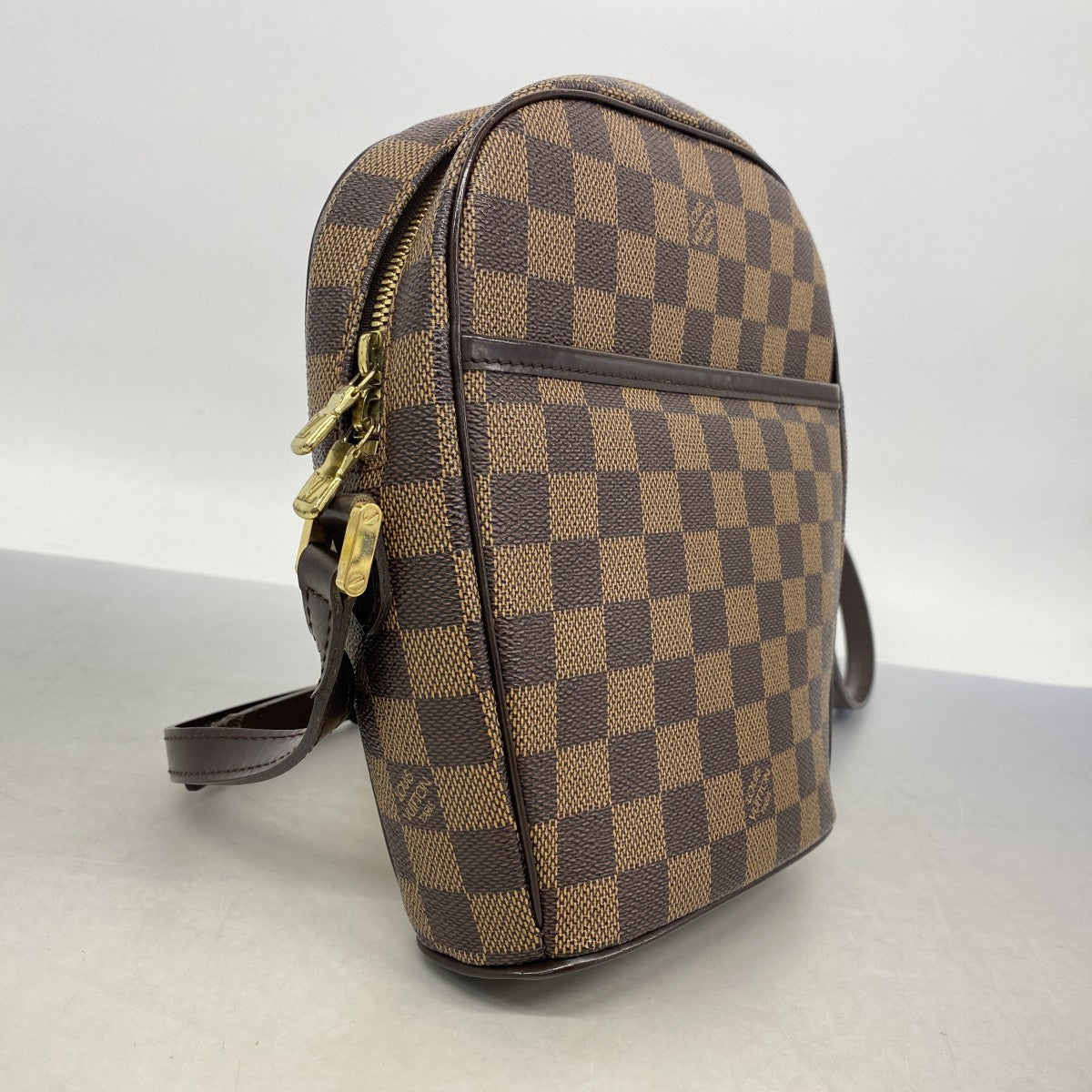 【6fa1140】ルイヴィトン ショルダーバッグ ダミエ イパネマPM N51294 エベヌ【中古】レディース