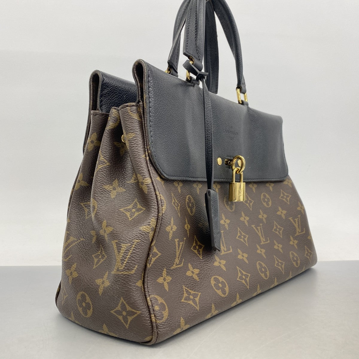 【6fa1146】ルイヴィトン ハンドバッグ モノグラム・マカサー ヴィーナス M41737 ブラウン【中古】レディース