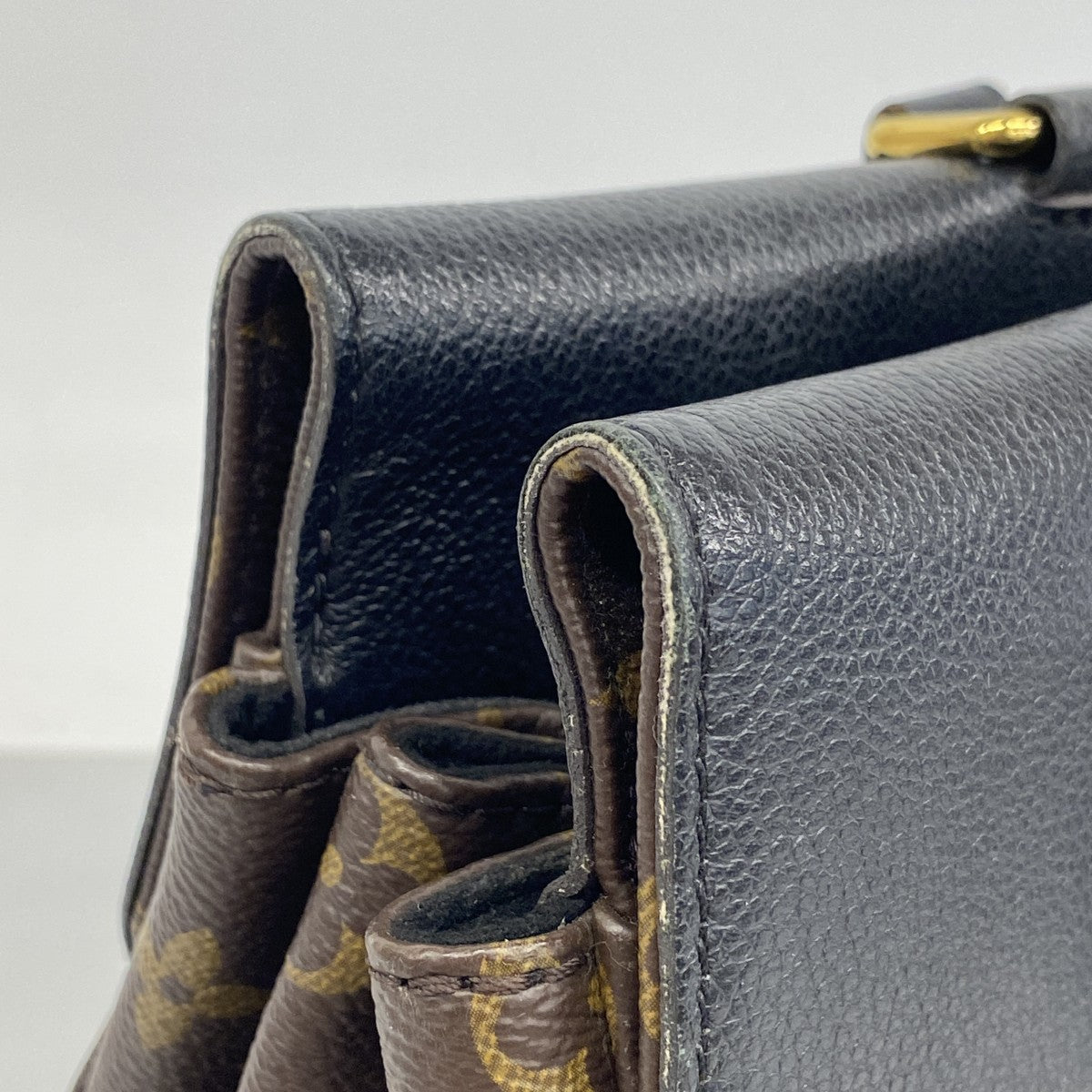【6fa1146】ルイヴィトン ハンドバッグ モノグラム・マカサー ヴィーナス M41737 ブラウン【中古】レディース