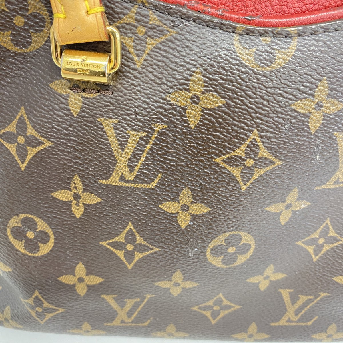 【6fa1147】ルイヴィトン ハンドバッグ モノグラム パラスBB M41241 ブラウン スリーズ【中古】レディース