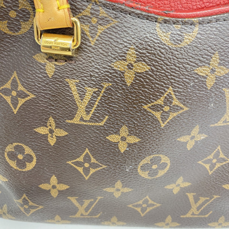 【6fa1147】ルイヴィトン ハンドバッグ モノグラム パラスBB M41241 ブラウン スリーズ【中古】レディース