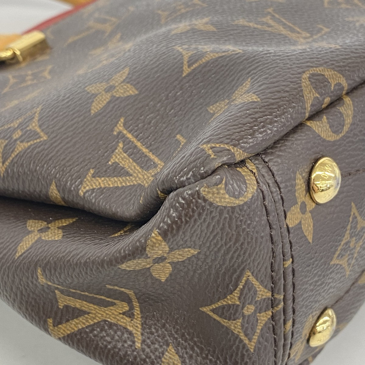 【6fa1147】ルイヴィトン ハンドバッグ モノグラム パラスBB M41241 ブラウン スリーズ【中古】レディース