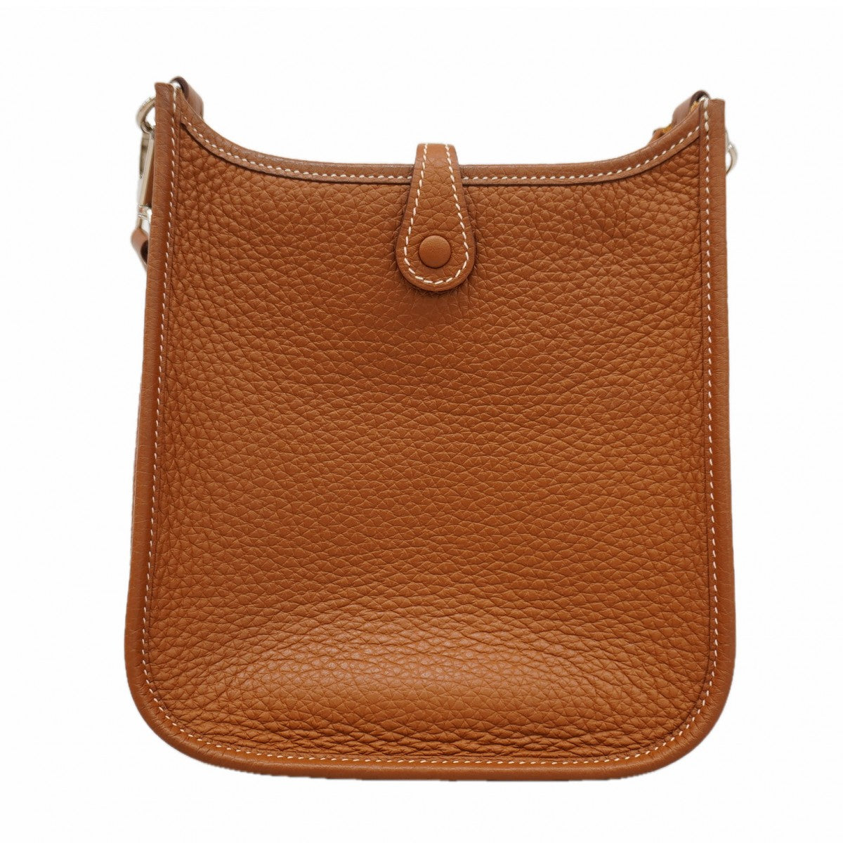【6fa1150】エルメス ショルダーバッグ エヴリンTPM トリヨンクレマンス ゴールド シルバー金具 U刻印【中古】レディース