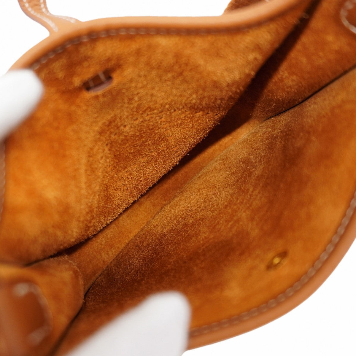 【6fa1151】エルメス ショルダーバッグ エヴリンTPM トリヨンクレマンス ゴールド ゴールド金具 W刻印【中古】レディース