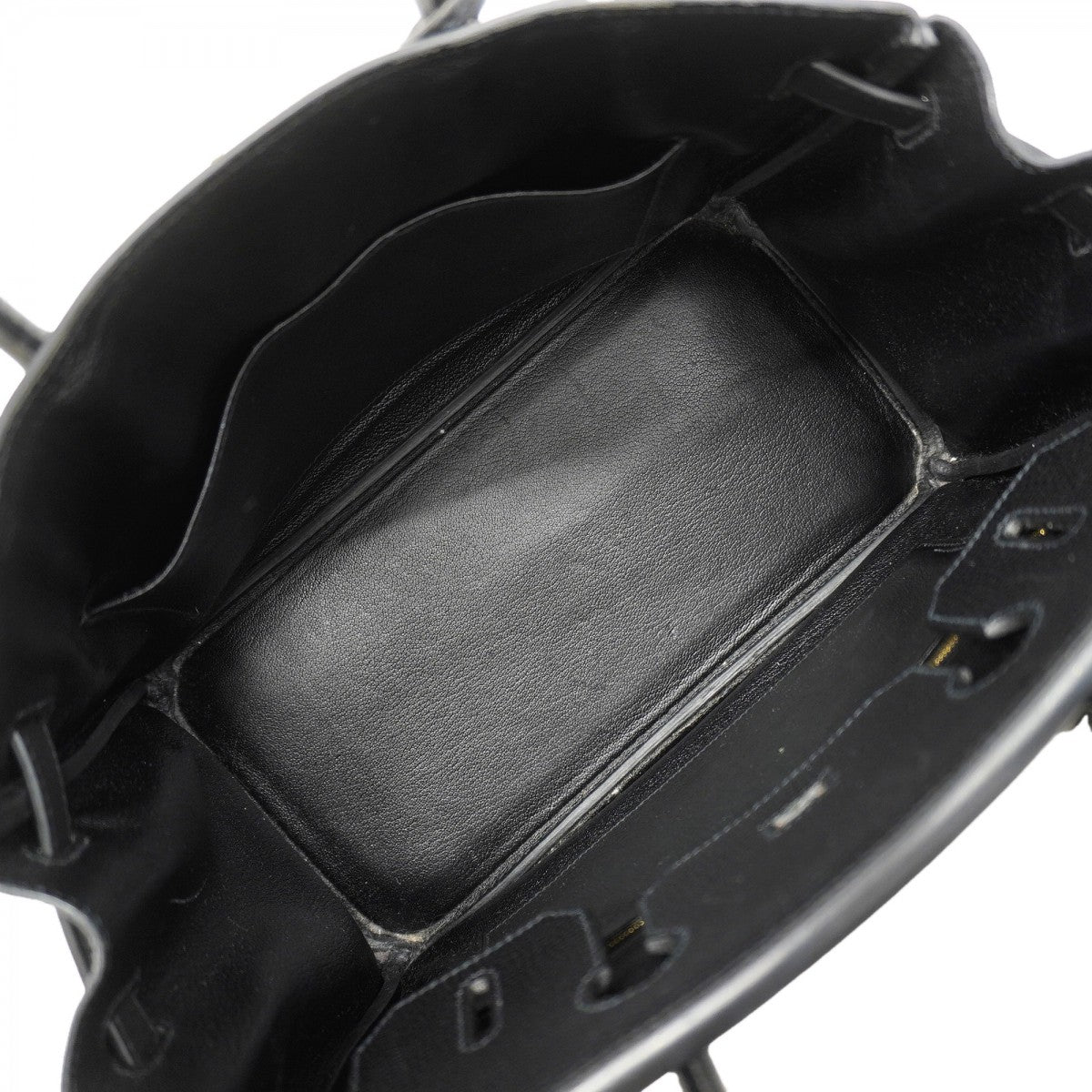 【6fa1152】エルメス ハンドバッグ バーキン30 トゴ ブラック ゴールド金具 □L刻印【中古】レディース