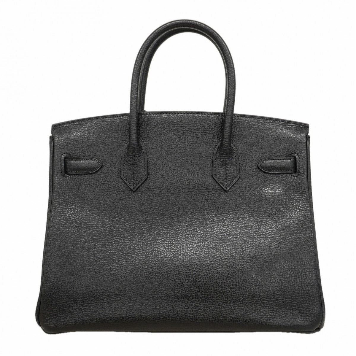【6fa1152】エルメス ハンドバッグ バーキン30 トゴ ブラック ゴールド金具 □L刻印【中古】レディース