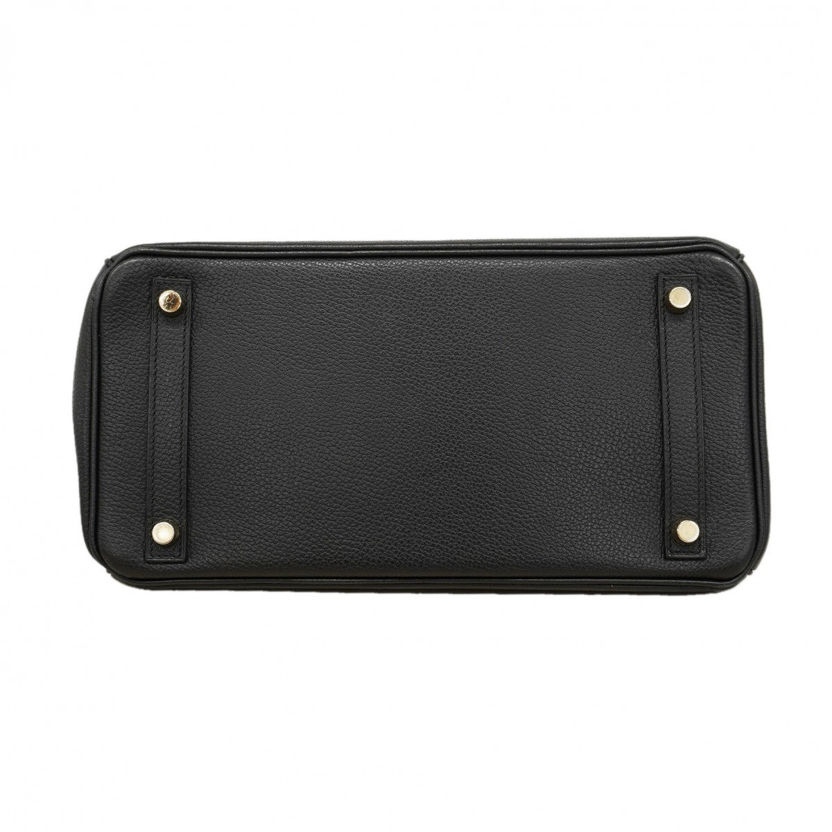 【6fa1152】エルメス ハンドバッグ バーキン30 トゴ ブラック ゴールド金具 □L刻印【中古】レディース