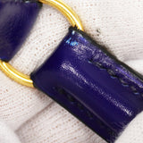 【6fa1154】エルメス ハンドバッグ ミニケリー ボックスカーフ ブルー ゴールド金具 ○R刻印 2wayバッグ【中古】レディース