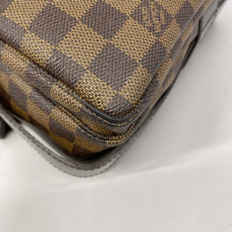 【6fa1156】ルイヴィトン ショルダーバッグ ダミエ ナヴィグリオ N45255 エベヌ【中古】メンズ