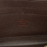 【6fa1160】ルイヴィトン 長財布 ダミエ ジッピーウォレット N60015 エベヌ【中古】メンズ レディース ユニセックス