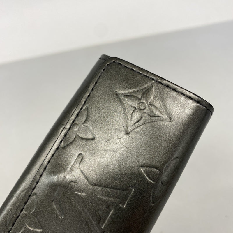 【6fa1164】ルイヴィトン キーケース モノグラム・マット ミュルティクレ4 M65162 ノワール【中古】メンズ レディース ユニセックス