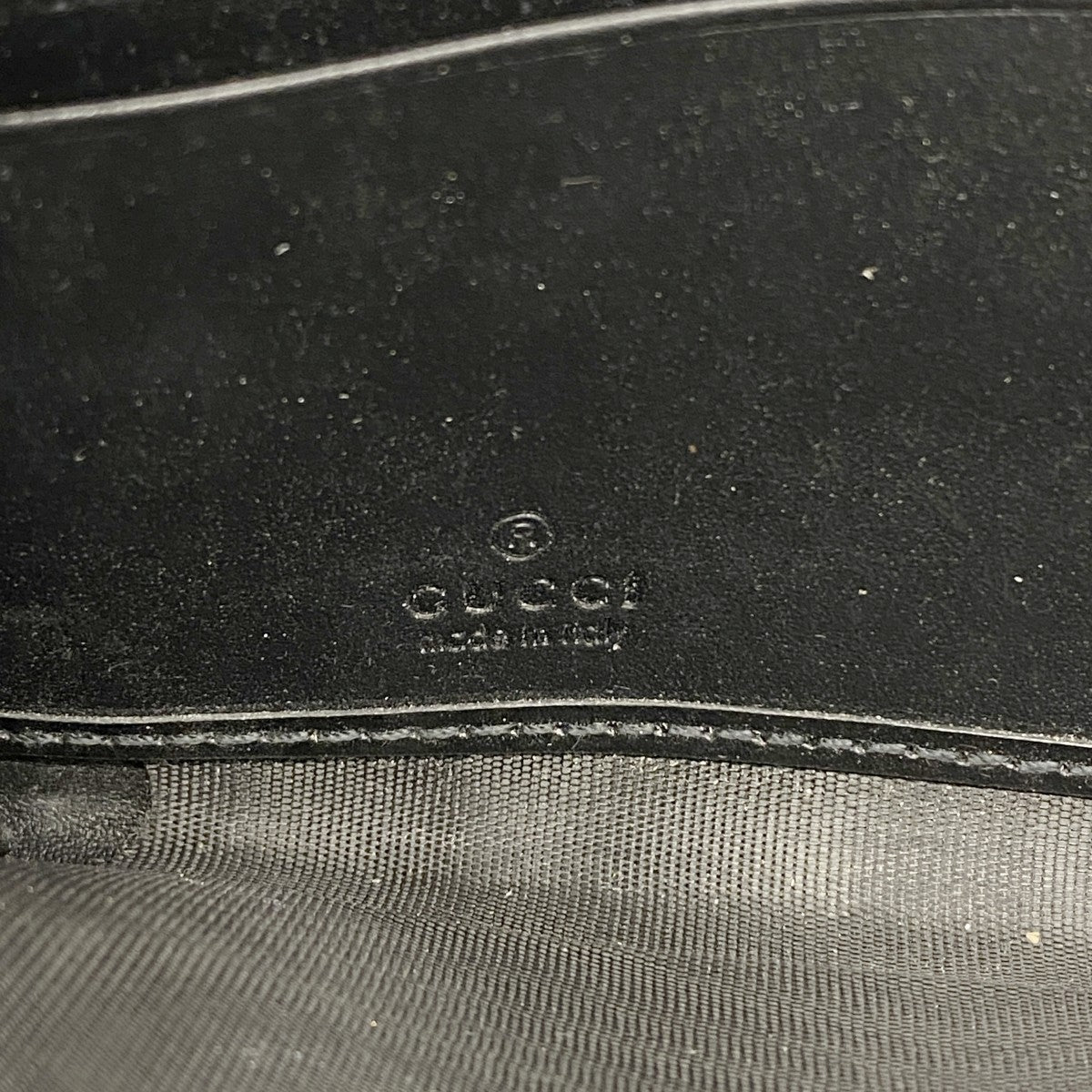 【6fa1165】グッチ 長財布 グッチシマ 473928 レザー ブラック シルバー金具【中古】メンズ レディース ユニセックス