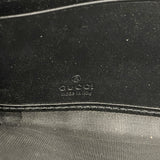 【6fa1165】グッチ 長財布 グッチシマ 473928 レザー ブラック シルバー金具【中古】メンズ レディース ユニセックス