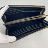 【6fa1180】ルイヴィトン 長財布 スハリ ジッピーウォレット M93029 ノワール【中古】レディース