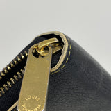 【6fa1180】ルイヴィトン 長財布 スハリ ジッピーウォレット M93029 ノワール【中古】レディース