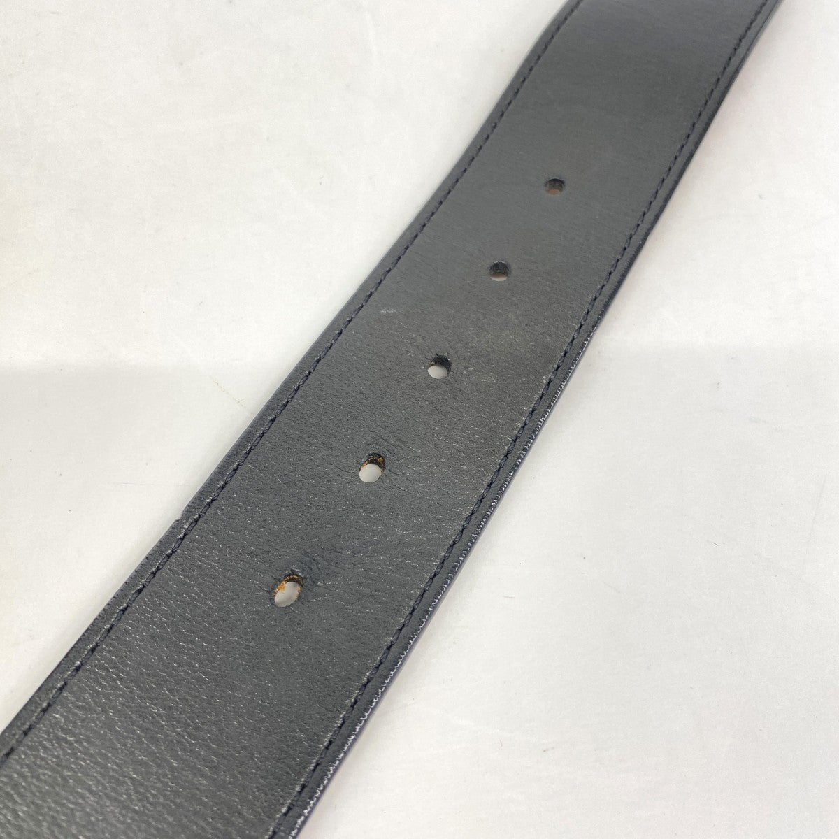 【6fa1184】ルイヴィトン ベルト サンチュールエルドラド M9841 ブラック【中古】メンズ