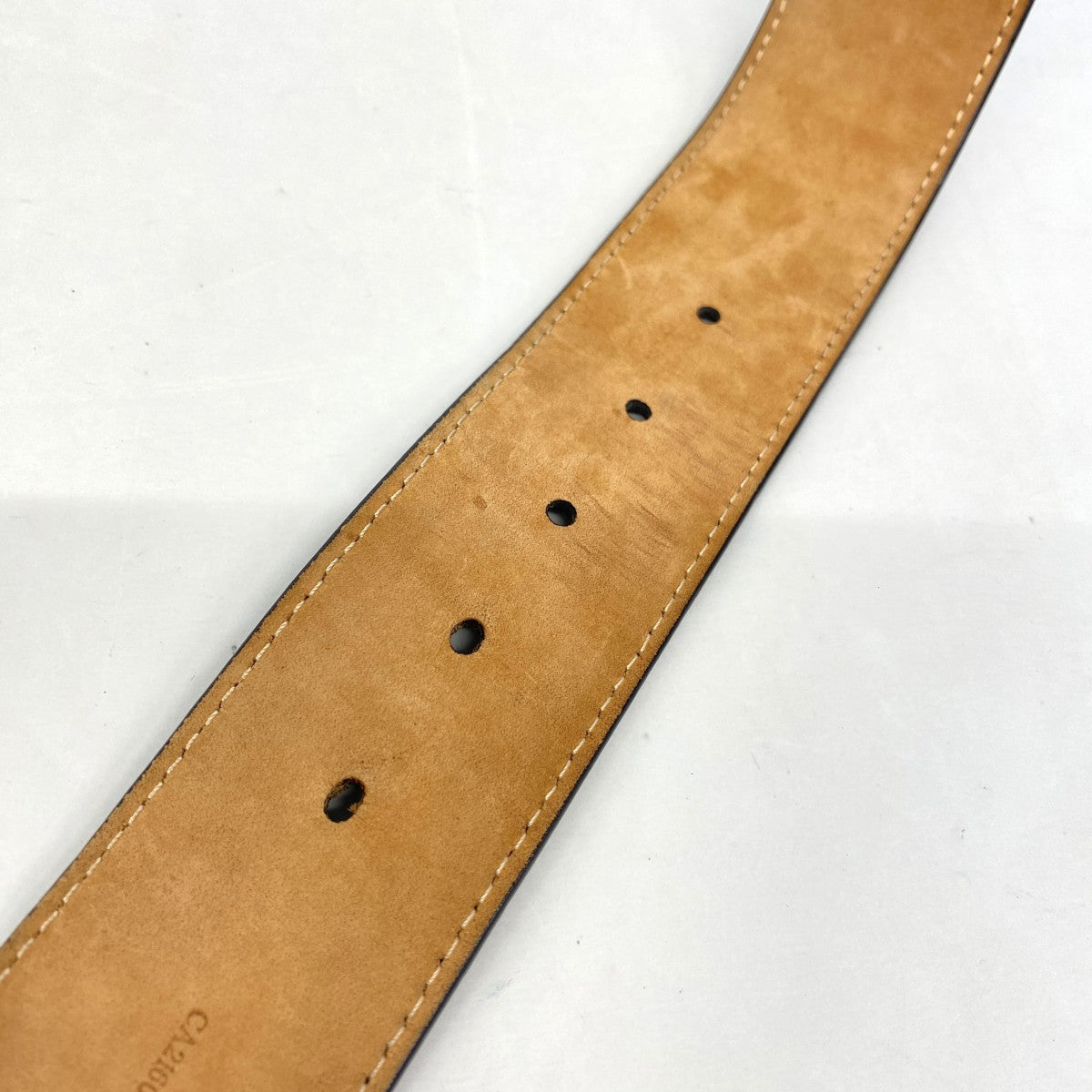 【6fa1184】ルイヴィトン ベルト サンチュールエルドラド M9841 ブラック【中古】メンズ