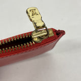 【6fa1189】ルイヴィトン コインケース エピ ポシェットクレ M63807 カスティリアンレッド【中古】メンズ レディース ユニセックス