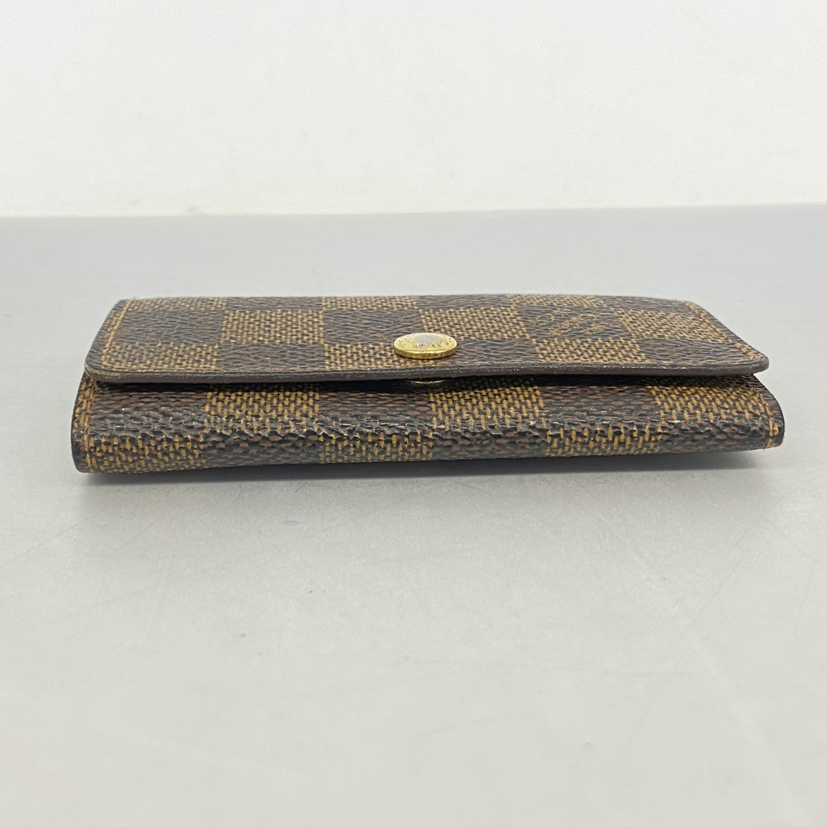 【6fa1190】ルイヴィトン キーケース ダミエ ミュルティクレ4 N62631 エベヌ【中古】メンズ レディース ユニセックス