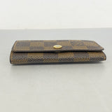 【6fa1190】ルイヴィトン キーケース ダミエ ミュルティクレ4 N62631 エベヌ【中古】メンズ レディース ユニセックス