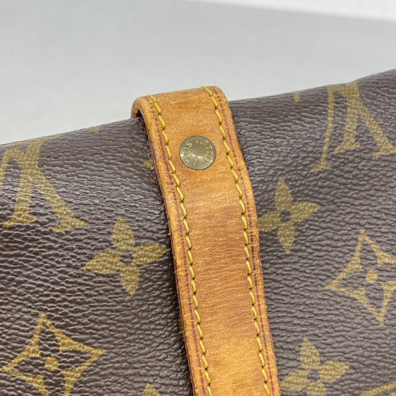 【6fa1198】ルイヴィトン ショルダーバッグ モノグラム ソミュール30 M42256 ブラウン【中古】レディース