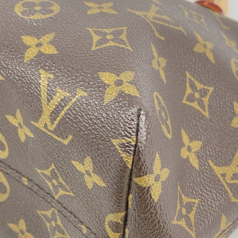 【6fa1199】ルイヴィトン トートバッグ モノグラム ラスパイユPM M40608 ブラウン【中古】レディース