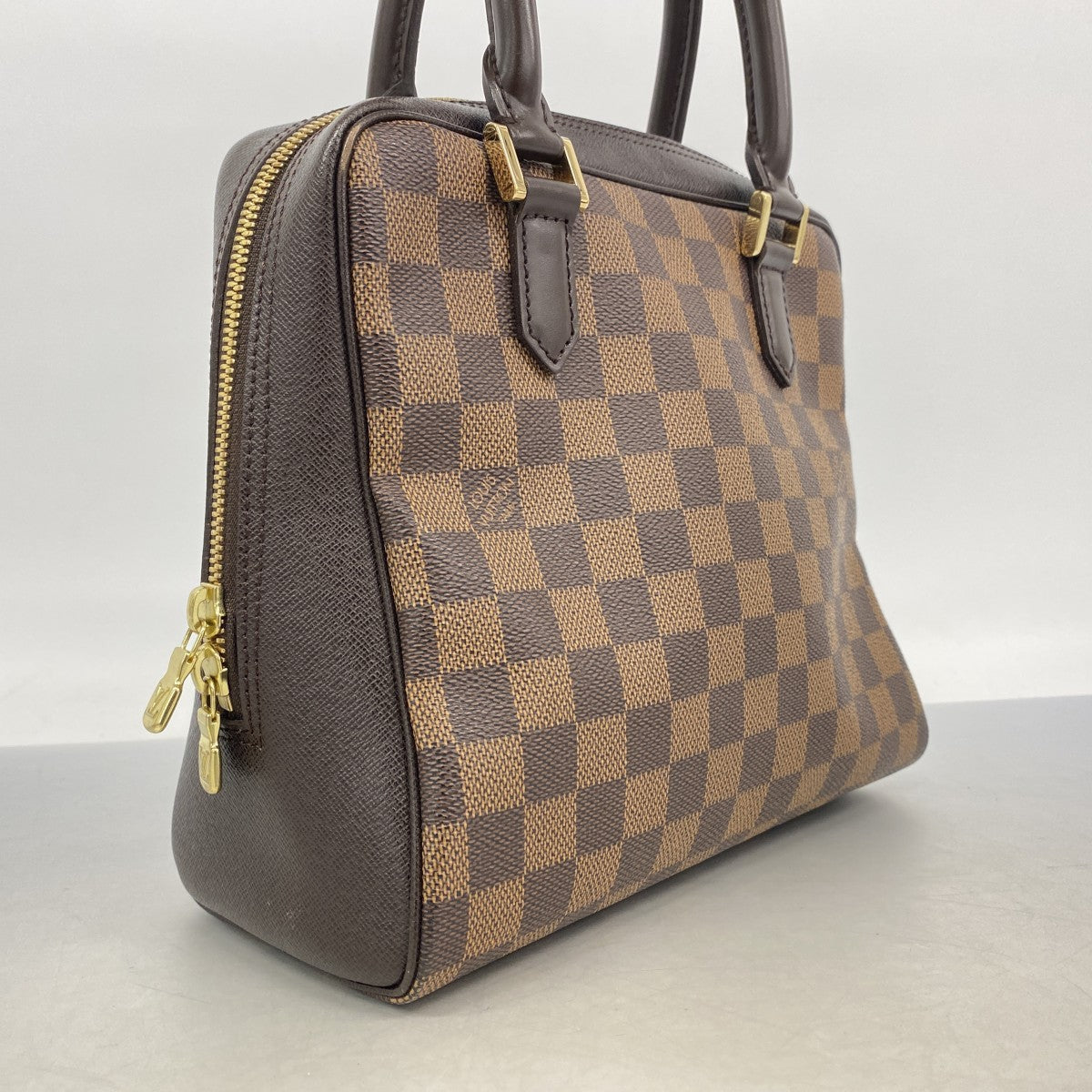 【6fa1202】ルイヴィトン ハンドバッグ ダミエ ブレラ N51150 エベヌ【中古】レディース
