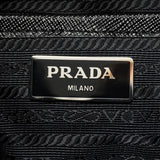 【6fa1222-k】プラダ リュック・デイパック テスート ナイロン ブラック シルバー金具【中古】レディース