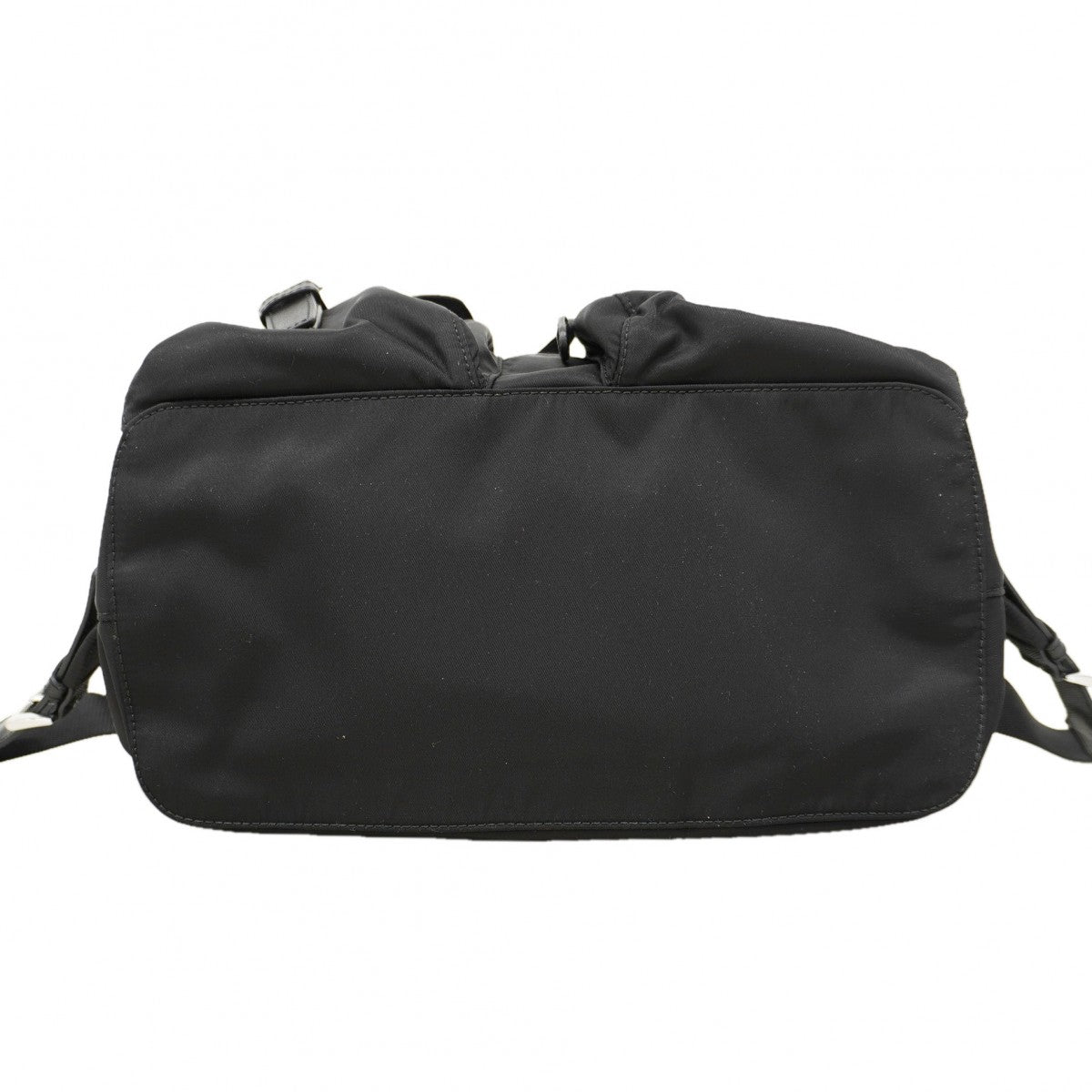 【6fa1222-k】プラダ リュック・デイパック テスート ナイロン ブラック シルバー金具【中古】レディース