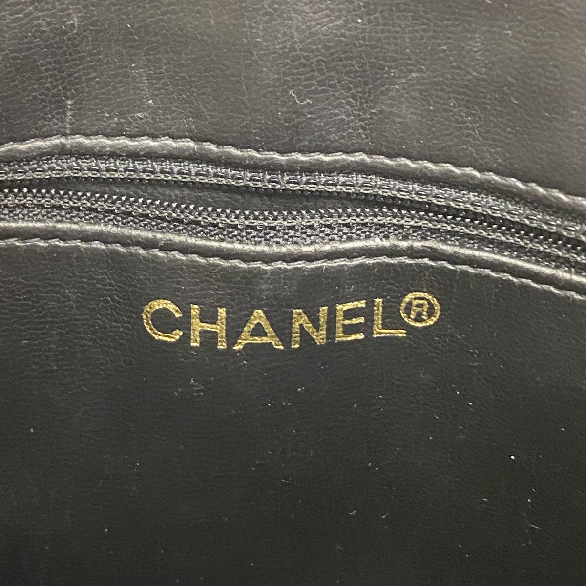【6fa1233】シャネル ショルダーバッグ マトラッセ チェーンショルダー ラムスキン ブラック ゴールド金具【中古】レディース
